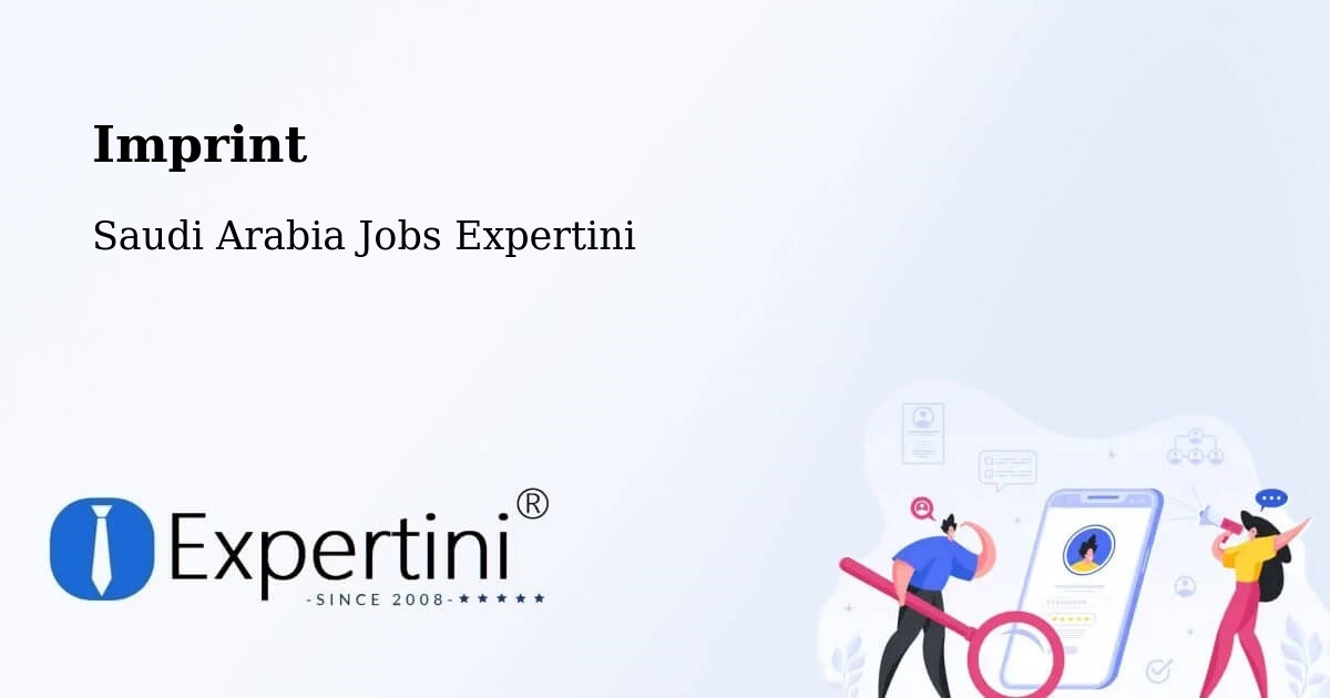 Imprint – Al Ma`Rash - Saudi Arabia Jobs Expertini